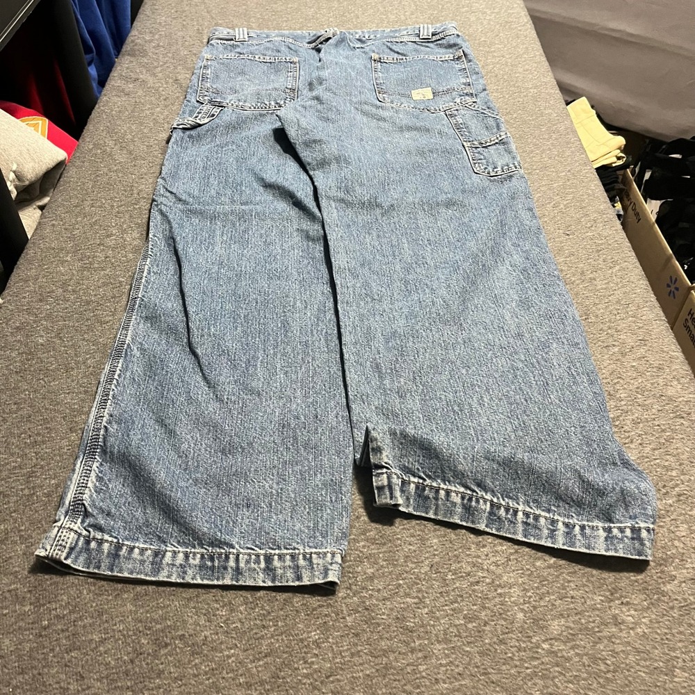 Signature by Levi Strauss Gold Label Mens Carpenter Jeans Blue 36x32 91600-1334